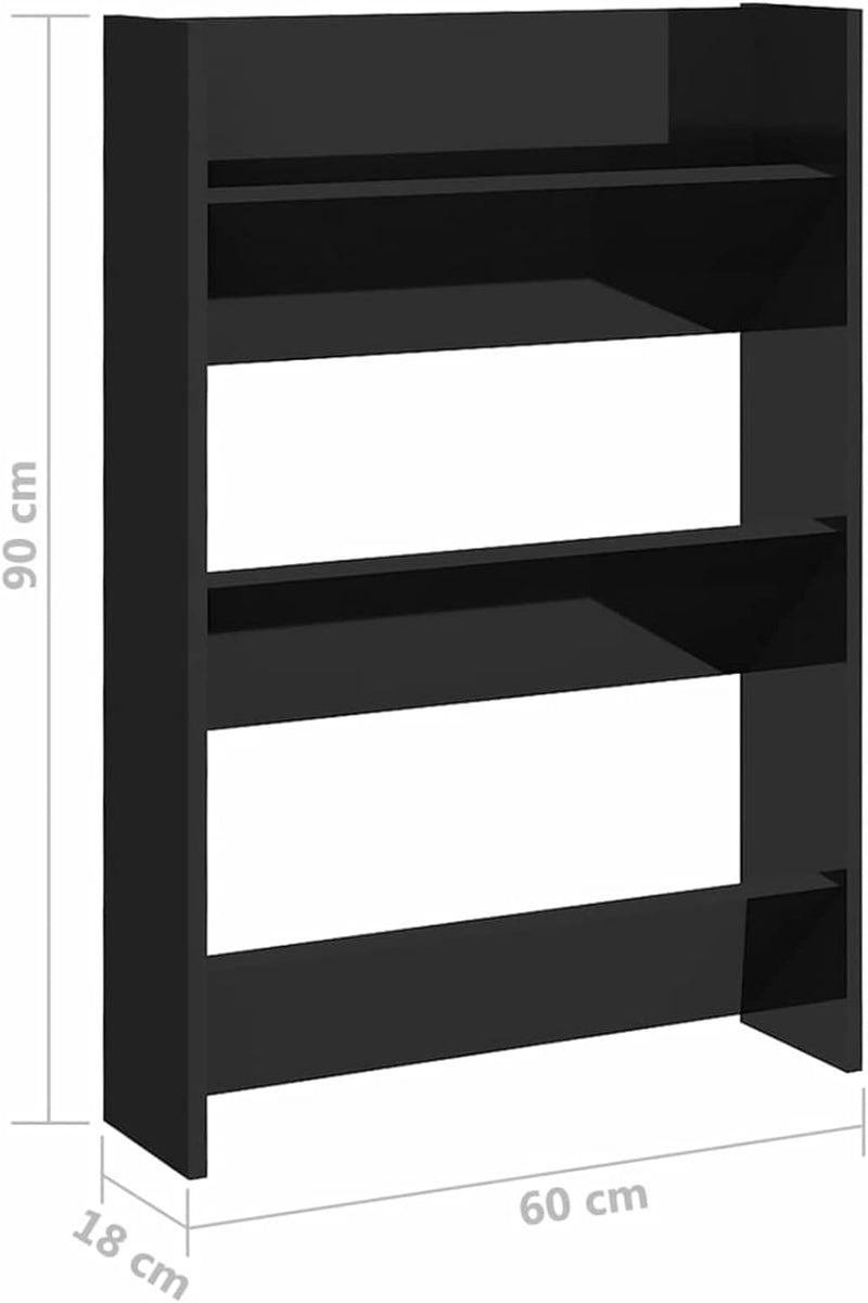 Tidyard Wand Schuhschränke, Schuhschrank Hängend Wand Schmal, Schuhregal, Schuhaufbewahrung, Hängeor