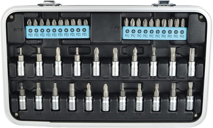 Quantool Q25003 Schraub- und Bitsatz, 116-teilig
