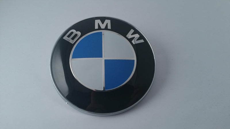 BMW Emblem, selbstklebend, 82 mm, Blau / Weiss, 8,2 cm