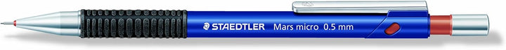 STAEDTLER Mars Micro 775 Druckbleistift, 0,5 mm + 12 Minenminen, 77505BK