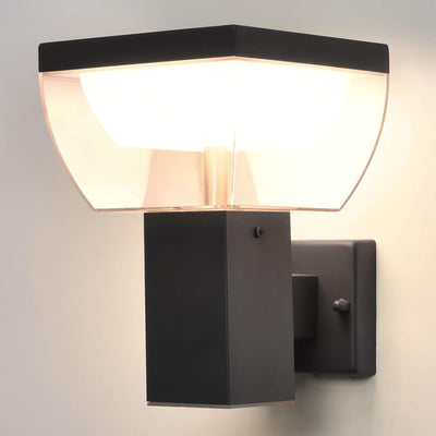 max K O M F O R T LED Aussenleuchte Aussenwandleuchte Anthrazit eckig Wandlampe 310A SET (Wandleucht