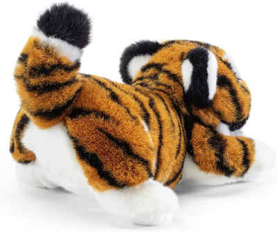 trudi 27136 Klassik Plüschtier Tiger Bruce ca. 19 cm, Grösse S, hochwertiges Stofftier mit weichen M