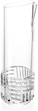 Kartell Trama Karaffe, Thermoplastisches Technopolymer, Klar, 30,5 x 10 cm Caraffa Cristallo, Caraff
