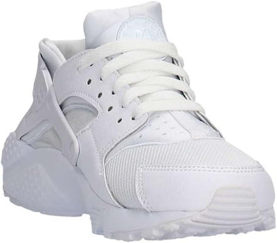 Nike Kinder und Jugendliche Huarache Run Gs Sneakers 35.5 EU White White Pure Platinum, 35.5 EU Whit