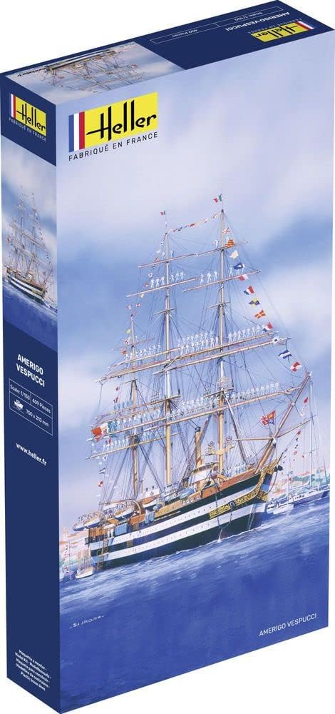 Heller 80807 Modellbausatz Amerigo Vespucci