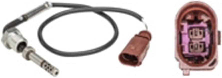 HELLA 6PT 358 181-301 Sensor, Abgastemperatur - 2-polig - geschraubt - Kabel: 340mm