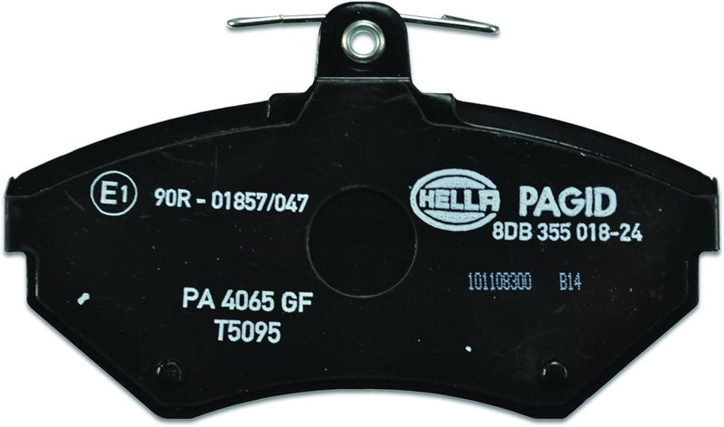 HELLA PAGID 8DB 355 018-241 Bremsbelagsatz - T5095 - Dicke/Stärke: 16.2mm - Bremssystem: Lucas - nic