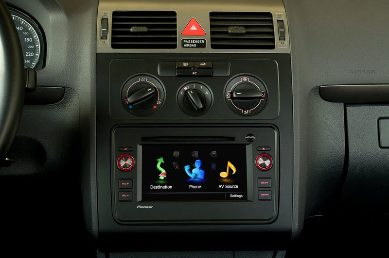 Pioneer Radio-Adapterblende Doppel-Din für Citroen Jumper, Fiat Ducato, Peugeot Boxer (ab Bj. 2006)