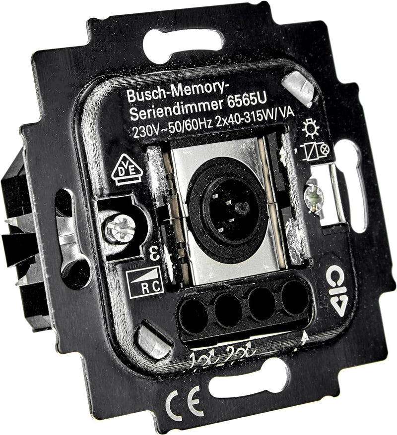 Busch-Jaeger 2309890 6565U Busch-Memory-Seriendimmer 6565 U