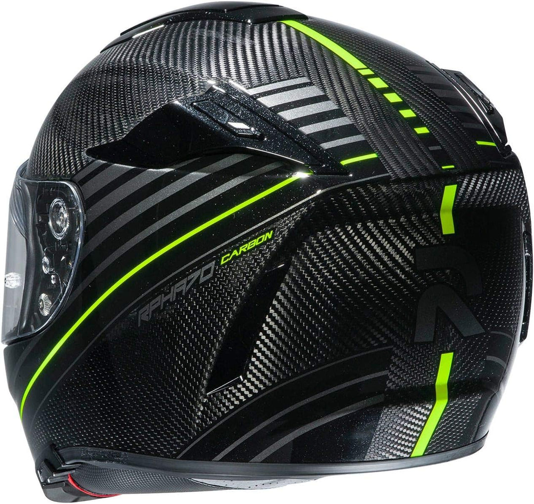 HJC Helmets Herren Nc Motorrad Helm, Schwarz/Rot, S