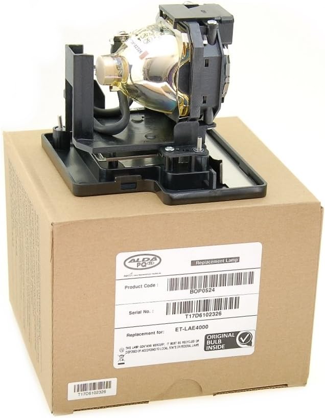 Alda PQ Professionell, Beamerlampe kompatibel mit ET-LAE4000 für PANASONIC PT-AE4000, PT-AE4000U, PT