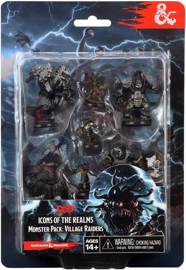 WizKids D&D Icons of The Realms: Monster Pack: Village Raiders | DnD Miniaturen