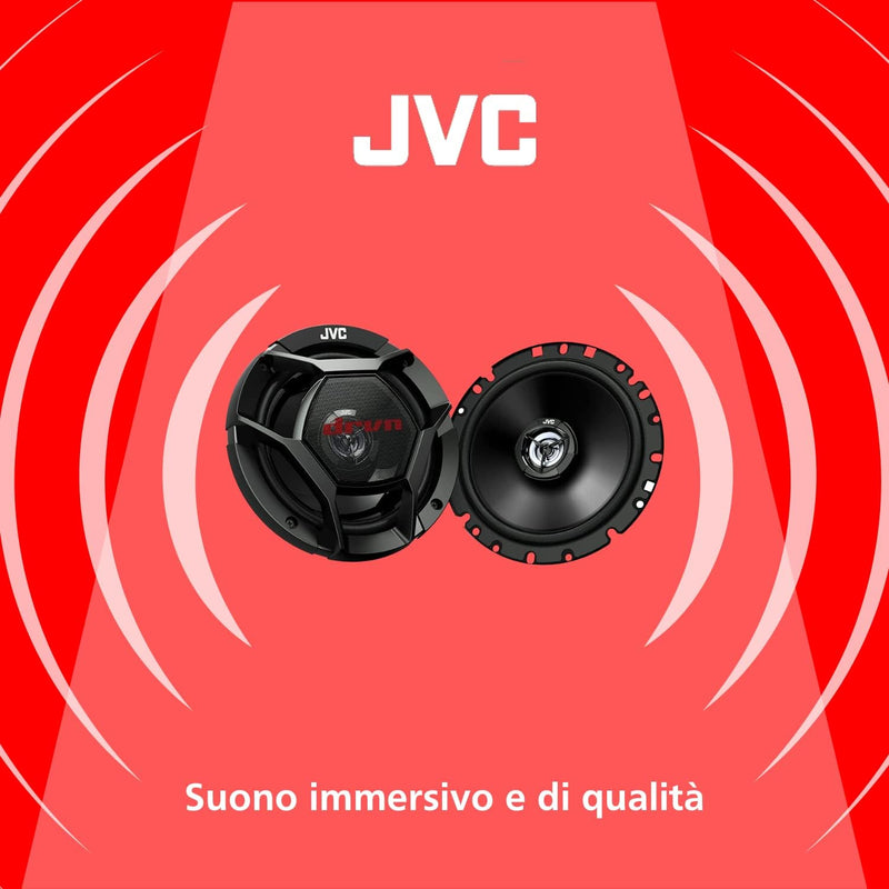 JVC CS-DR1720 2-Wege Einbau-Lautsprecher 300W Inhalt: 1 Paar Einheitsgrösse, Einheitsgrösse