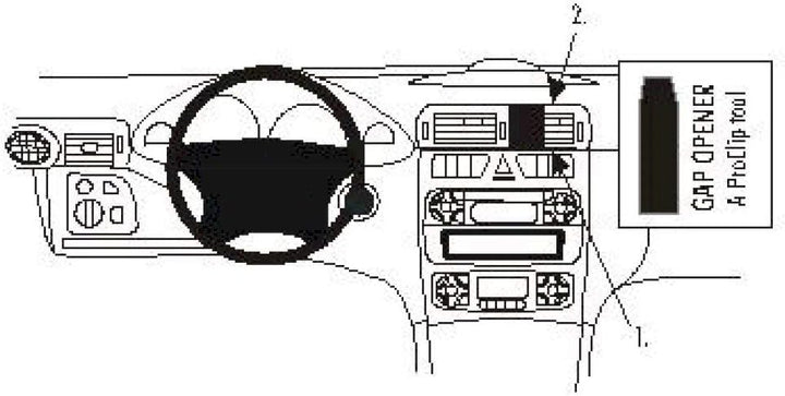 Brodit 853090 ProClip Halterung