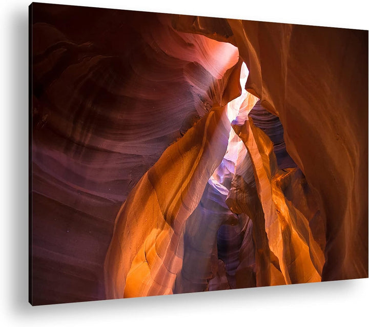 deyoli bezaubernde Höllen von Arizona Format: 80x60 als Leinwand, Motiv fertig gerahmt auf Echtholzr
