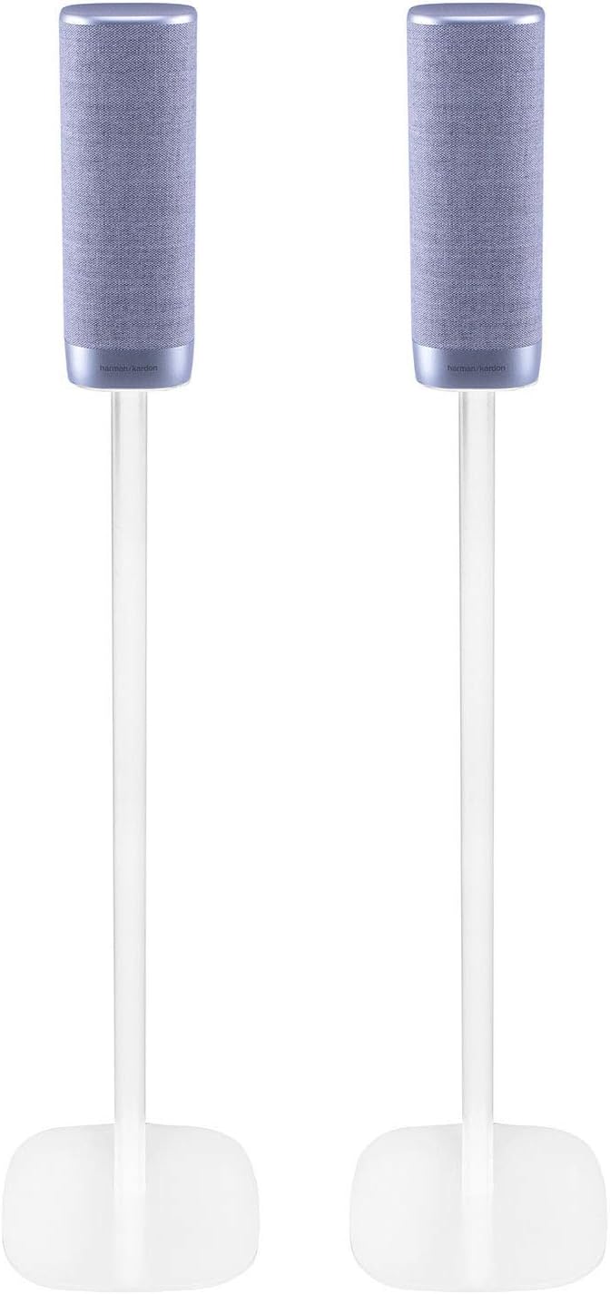 Vebos Standfuss Citation Surround weiss EIN Paar - kompatibel mit Harman Kardon Citation Surround