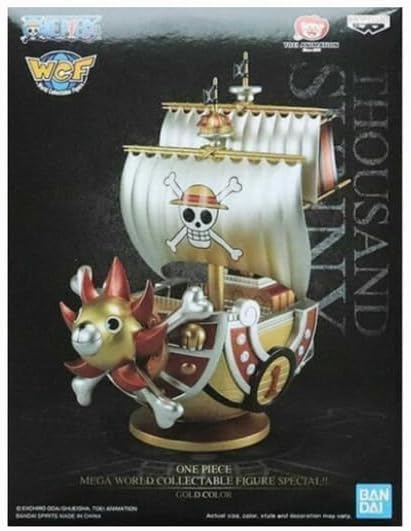 BANPRESTO One Piece – Thousand Sunny – Figur Mega WCF Special 19 cm