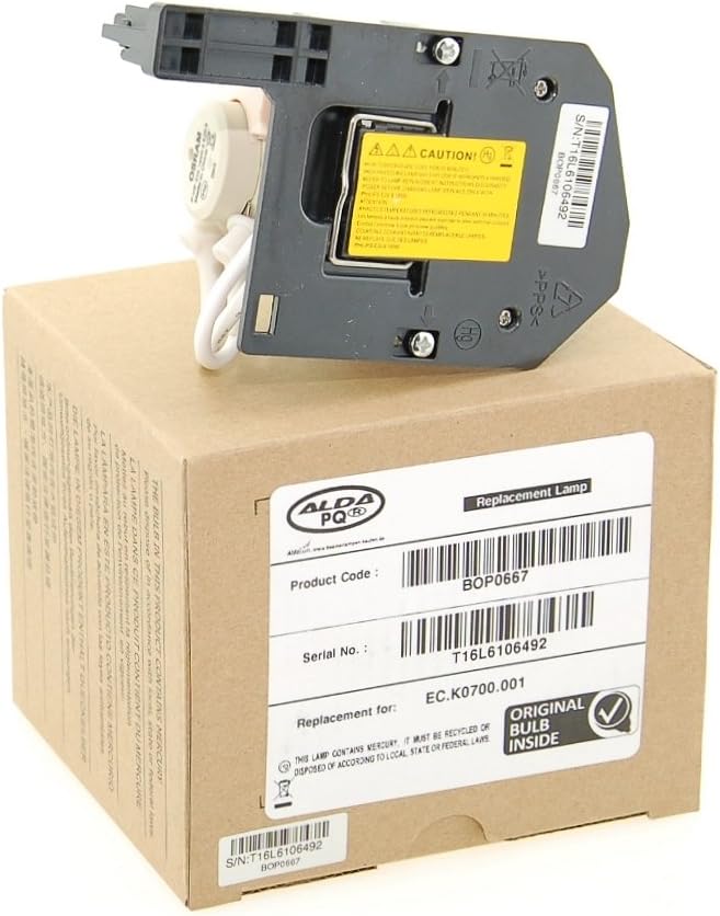 Alda PQ Professionell, Beamerlampe kompatibel mit Acer EC.K0700.001, H5360, H5360BD Projektoren, mit