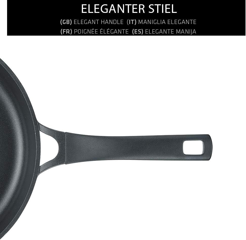 Berndes Pfanne Vienna 24 cm, allherdtauglich, Bratpfanne mit 3-lagiger Antihaftversiegelung, Vollflä