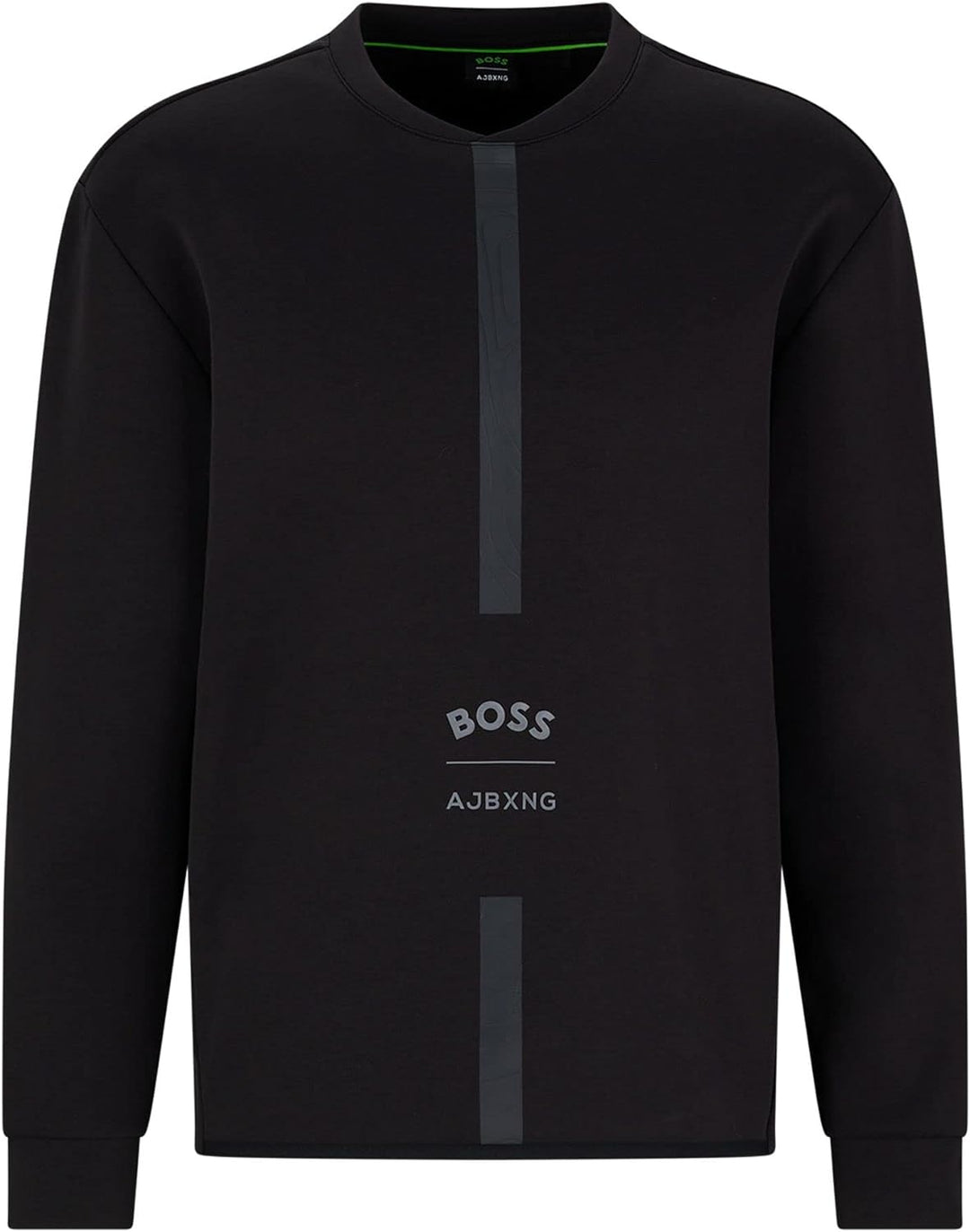 BOSS Herren Salboa AJ Sweatshirt aus Baumwoll-Mix mit Logo der Kooperation Schwarz XL