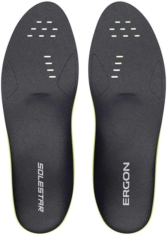 IP Pro Solestar-Einlegesohlen – 42/43 Schwarz / Grün 42/43, Schwarz / Grün 42/43