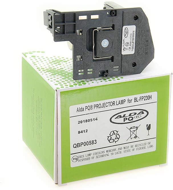 Alda PQ-Premium, Beamerlampe/Ersatzlampe kompatibel mit BL-FP230H, SP.8MY01GC01, SP.8MY01G.C01 für O