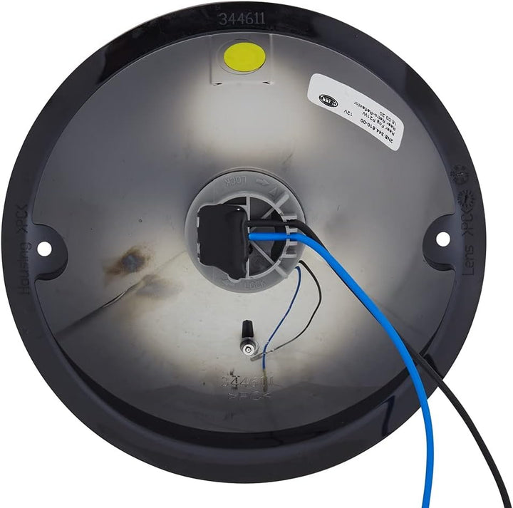 HELLA - Nebelschlussleuchte - Halogen - 12V - Einbau - Lichtscheibenfarbe: rot - Kabel: 200mm - Stec