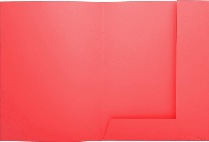 Exacompta Super 250 PACK 50 Hemden für A4 2 Klappen 24 x 32 cm 24 x 32 rot, rot