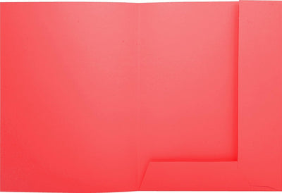 Exacompta Super 250 PACK 50 Hemden für A4 2 Klappen 24 x 32 cm 24 x 32 rot, rot