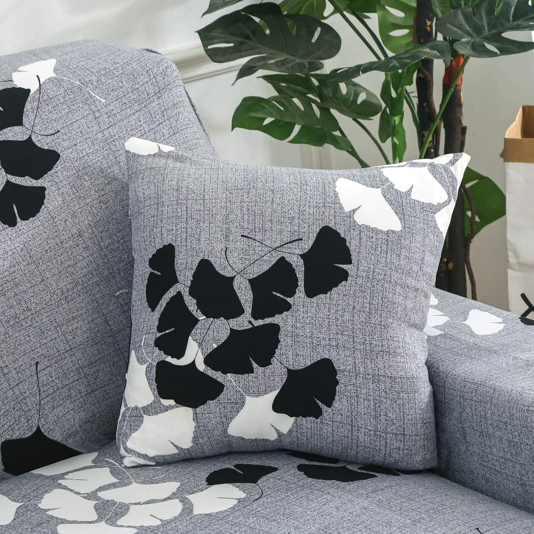 ARNTY Sofabezüge, Moderne Elastischer Sofabezug Stretch 1/2/3/4 Sitzer Couchbezug Antirutsch Blumend