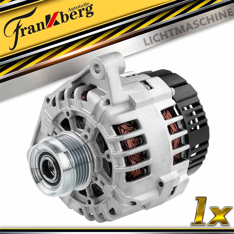 Frankberg Alternator Lichtmaschine Generator Kompatibel mit A4 1.6L 1.8L 1994-200 A6 1.8L 1998-2005