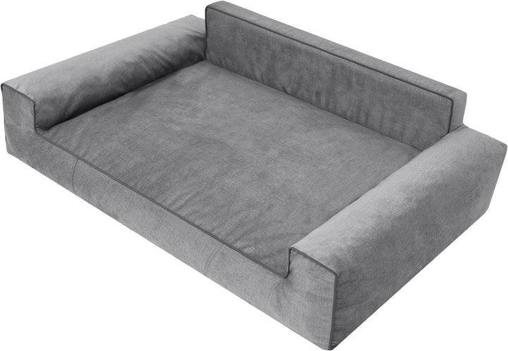 Pillowprim Hundebett, Möbel für Tiere, Katzenbett, Abnehmbar Bezug, Hundeliege, Schlafplätze, grosse