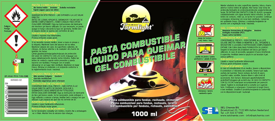 FARMLIGHT BioPasta FONDUTA. 6x 1L Farmlight