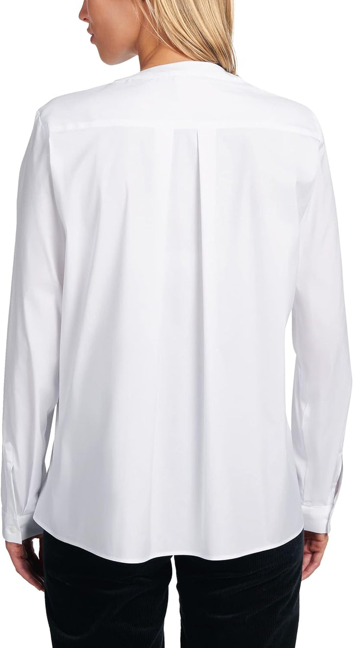 eterna Damen Stehkragen Bluse Classic FIT weiss 40_D_1/1