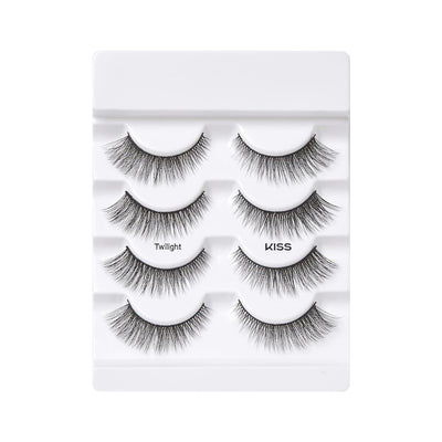 KISS Lash Couture Künstliche Wimpern Faux Mink Collection mit Kleber 96750-Twilight