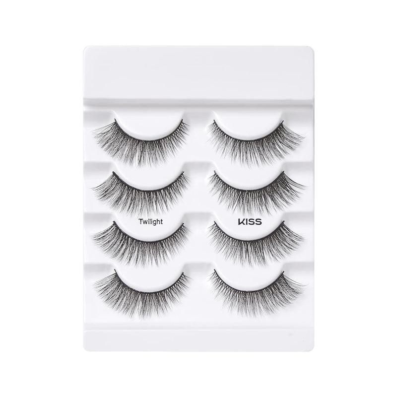 KISS Lash Couture Künstliche Wimpern Faux Mink Collection mit Kleber 96750-Twilight