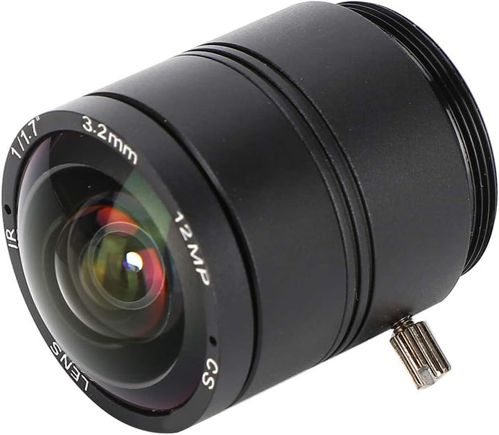 Kameraobjektiv 3,2-mm-Objektiv mit Fester Brennweite CS-Mount 12 MP Hochauflösendes CCTV-Kameraobjek