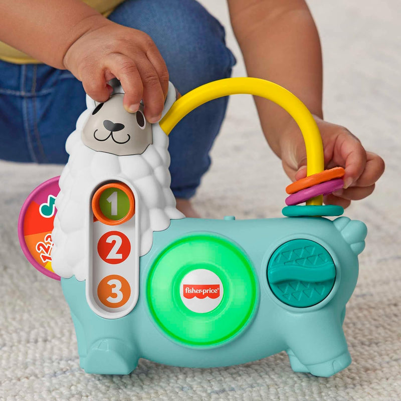 Fisher-Price Linkimals Lernspielzeug für Baby und Kleinkind mit interaktiven Lichtern und Musik, 123