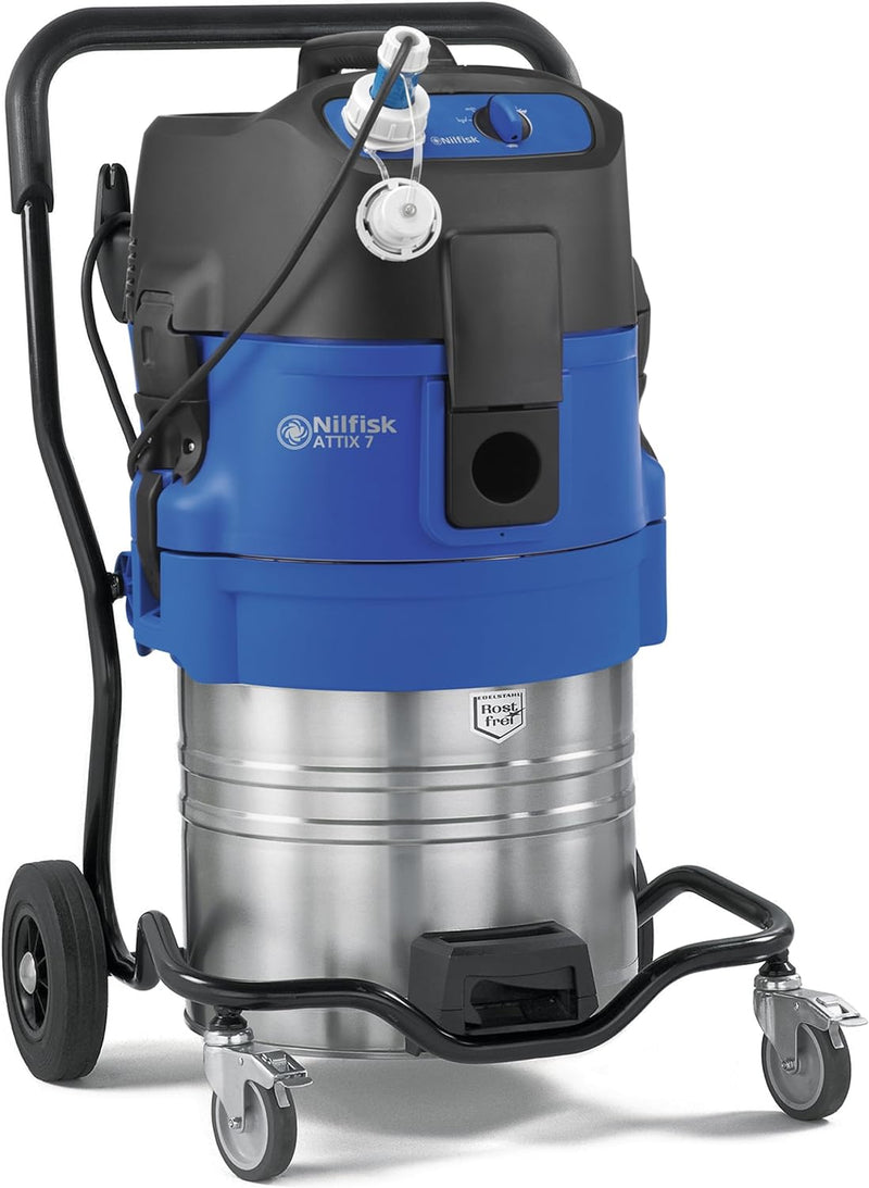 Nilfisk Flüssigkeitssauger ATTIX 751-61 (Behälter 70 Liter, Förderhöhe 9 m, 200 l pro Minute, Nasssa