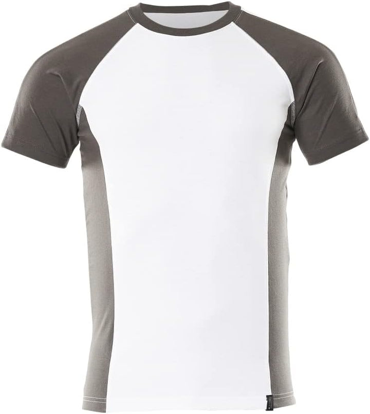 Mascot T-shirt "Potsdam", 1 Stück, L, weiss/dunkelanthrazit, 50567-959-0618-L Weiss/Dunkelanthrazit