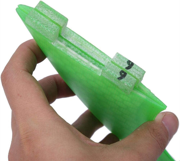 VGEBY1 Surfing Fins, Green 3 PCS Surfboard Fins Surfboard Fiberglas für Surfboards, Paddle Boards, K