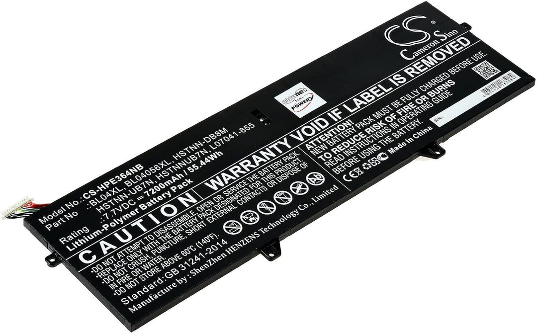 Akku für Laptop HP EliteBook x360 1040 G5(5DG06EA), 7,7V, Li-Polymer