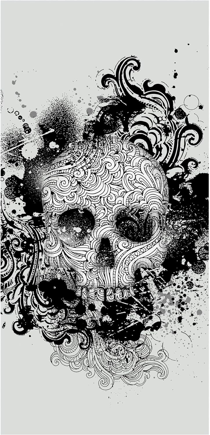 Bilderwelten Raumteiler Skull 250x120cm inkl. transparenter Halterung, inkl. transparenter Halterung