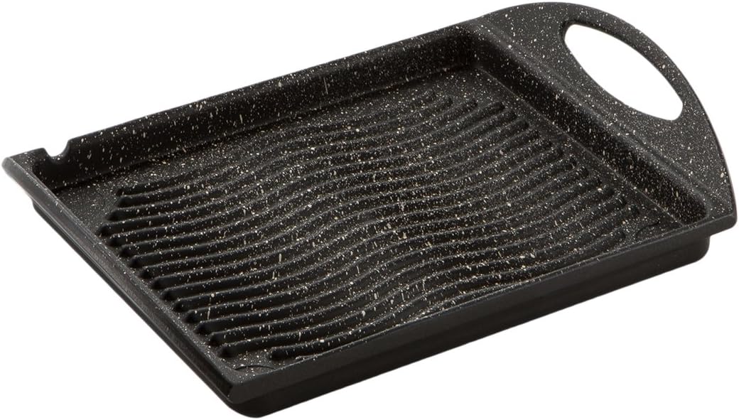 Barazzoni die Kochen besondere Platte cm 25x25 schwarz, cm 25x25
