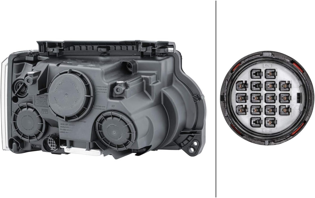 HELLA 1EL 238 036-431 Bi-Xenon-Hauptscheinwerfer - links - für u.a. Range Rover III (L322) Links (Fa