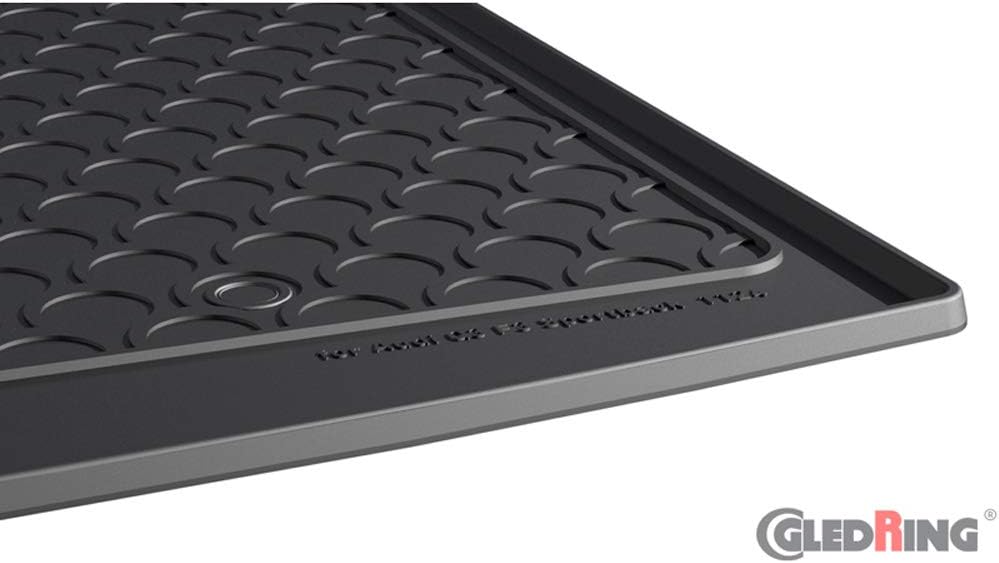 Gledring Rubbasol (Gummi) Kofferraumwanne kompatibel mit Audi Q3 Sportback (F3N) 2019- (Höhe variabe