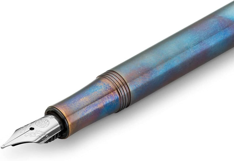 Kaweco Liliput Füllfederhalter Fireblue M 0, 9 mm Medium, Medium