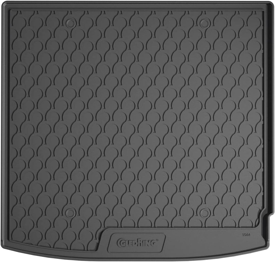 Gledring Rubbasol (Gummi) Kofferraumwanne kompatibel mit Renault Arkana 2020- (Höhe Variabele Ladebo