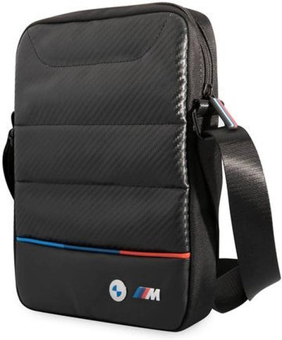 BMW Carbon & PU Nylon Tablet Tasche 10 Zoll - Schwarz