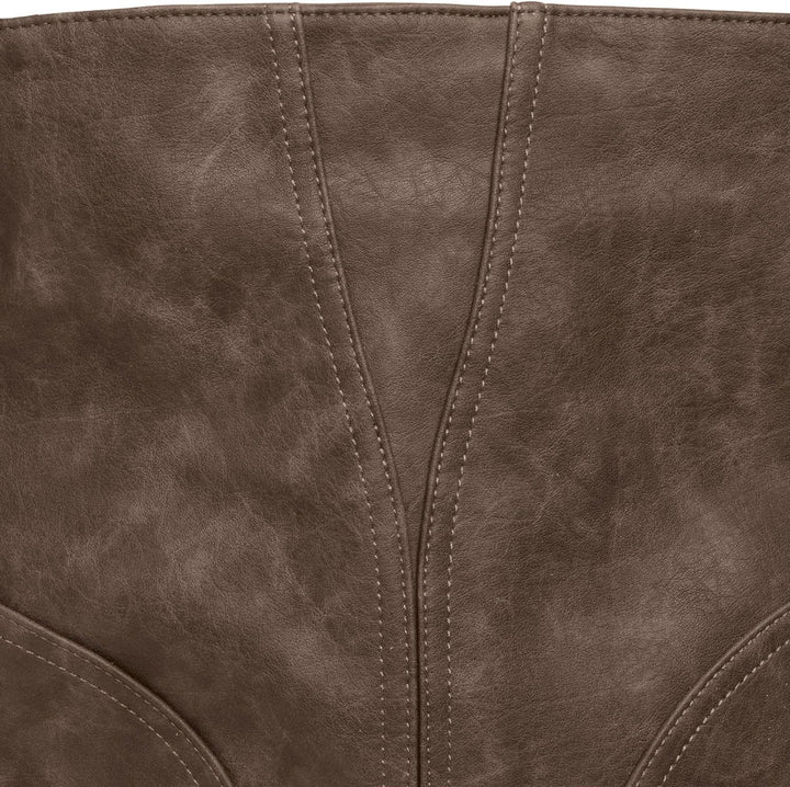 Caspar TS940 Damen Schultertasche Taupe, Taupe